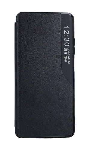 TopQ Pouzdro Xiaomi Redmi Note 12 Pro 5G Smart View knížkové černé 96278 - Phone Case - Main image
