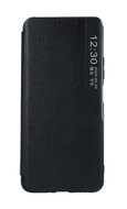 TopQ Pouzdro Xiaomi Redmi Note 12 5G Smart View knížkové černé 96266 - Phone Case