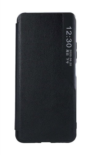 TopQ Pouzdro Xiaomi Redmi Note 12 5G Smart View knížkové černé 96266 - Phone Case - Main image