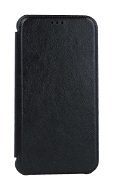 TopQ Puzdro Samsung A34 RAZOR Leather knižkové čierne 96154 - Puzdro na mobil