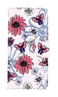 TopQ Pouzdro Xiaomi Redmi Note 12 knížkové Flowers 95622 - Phone Case
