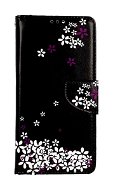 TopQ Puzdro Xiaomi Redmi Note 12 knižkové Kvety sakury 95615 - Puzdro na mobil