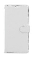 TopQ Puzdro Xiaomi Redmi Note 12 Pro+ 5G knižkové biele s prackou 95502 - Puzdro na mobil
