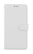 TopQ Pouzdro Xiaomi Redmi Note 12 Pro+ 5G knížkové bílé s přezkou 95502 - Phone Case