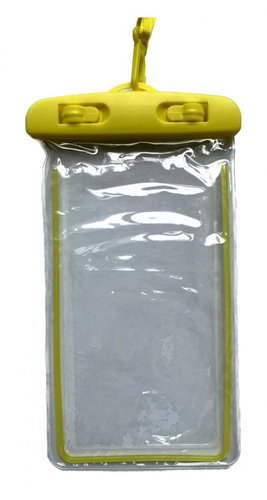 TopQ Univerzální vodotěsné pouzdro na mobil Typ 1 žluté 95593 - Waterproof Case - Main image