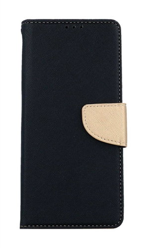 TopQ Pouzdro Xiaomi Redmi 12C knížkové černo-zlaté 95446 - Phone Case - Main image