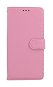 TopQ Pouzdro Xiaomi Redmi Note 12 Pro+ 5G knížkové světle růžové s přezkou 95417 - Phone Case
