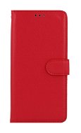 TopQ Pouzdro Xiaomi Redmi Note 12 Pro+ 5G knížkové červené s přezkou 95416 - Phone Case