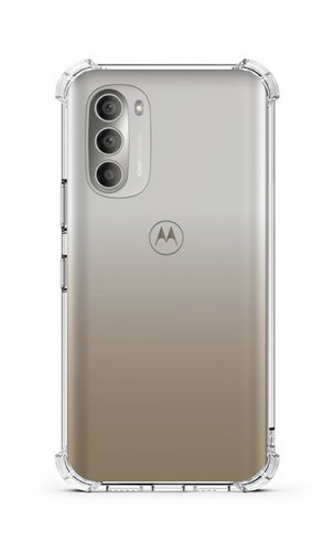 TopQ Kryt Motorola Moto G51 5G odolný průhledný 95848 - Phone Cover - Main image