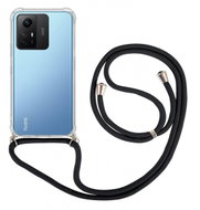 TopQ Kryt Xiaomi Redmi Note 12S s černou šňůrkou průhledný 98234 - Phone Cover