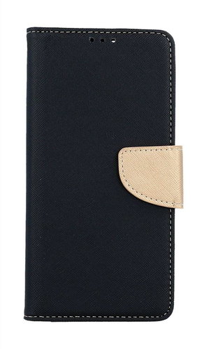 TopQ Pouzdro Xiaomi Redmi Note 12 knížkové černo-zlaté 95466 - Phone Case - Main image