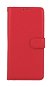 TopQ Pouzdro Xiaomi Redmi Note 12 5G knížkové červené s přezkou 95409 - Phone Case