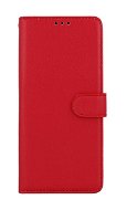 TopQ Puzdro Xiaomi Redmi 12C knižkové červené s prackou 95398 - Puzdro na mobil
