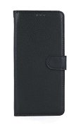TopQ Puzdro Xiaomi Redmi 12C knižkové čierne s prackou 95381 - Puzdro na mobil