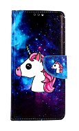 TopQ Puzdro Xiaomi Redmi Note 12 5G knižkové Space Unicorn 95647 - Puzdro na mobil