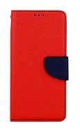 TopQ Pouzdro Xiaomi Redmi Note 12 Pro 5G knížkové červené 95489 - Phone Case