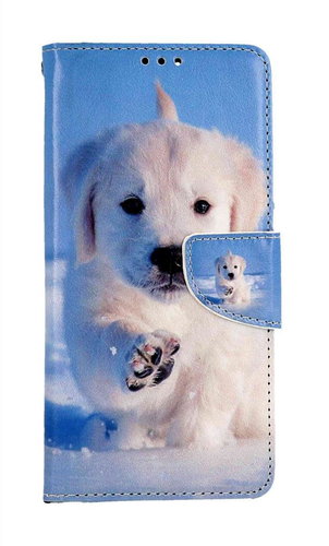 TopQ Pouzdro Xiaomi Redmi Note 12 Pro+ 5G knížkové Štěňátko 95719 - Phone Case - Main image