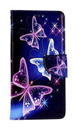TopQ Case Xiaomi Redmi Note 12 Pro+ 5G book Blue with butterflies 95710 - Phone Case