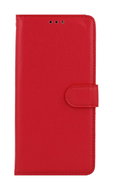 TopQ Pouzdro Xiaomi Redmi Note 12 Pro 5G knížkové červené s přezkou 95413 - Phone Case