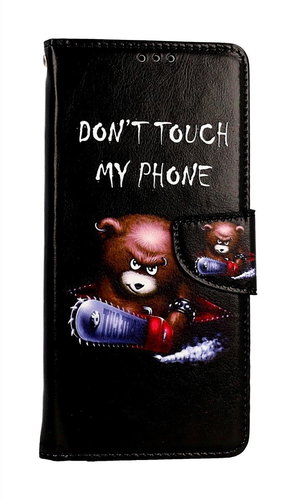 TopQ Pouzdro Xiaomi Redmi 12C knížkové Don't Touch méďa 95565 - Phone Case - Main image