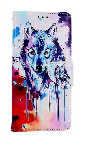 TopQ Pouzdro Xiaomi Redmi Note 12 Pro 5G knížkové Kresba vlka 95707 - Phone Case - Main image