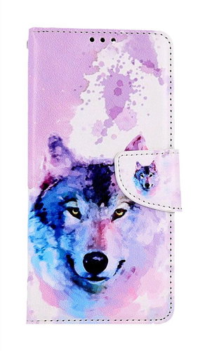 TopQ Pouzdro Xiaomi Redmi Note 12 5G knížkové Polární vlk 95663 - Phone Case - Main image