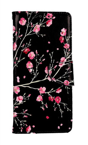 TopQ Pouzdro Motorola Moto G51 5G knížkové Noční květy 95557 - Phone Case - Main image