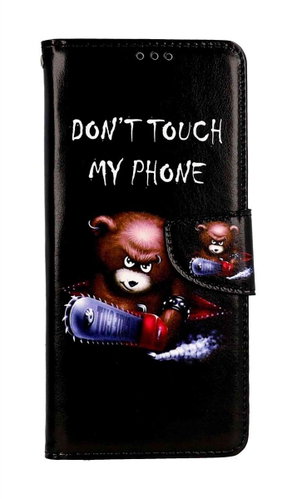 TopQ Pouzdro Motorola Moto G51 5G knížkové Don't Touch méďa 95553 - Phone Case - Main image