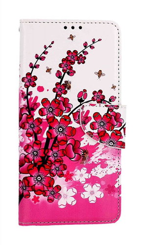 TopQ Pouzdro Honor Magic5 Lite 5G knížkové Kytičky 95503 - Phone Case - Main image