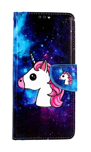 TopQ Pouzdro Xiaomi Redmi Note 12 Pro 5G knížkové Space Unicorn 95694 - Phone Case - Main image