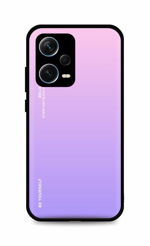 TopQ Kryt LUXURY Xiaomi Redmi Note 12 Pro 5G pevný duhový růžový 96620 - Phone Cover - Main image