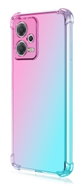TopQ Kryt Xiaomi Redmi Note 12 Pro 5G Shock duhový mentolovo-růžový 96608 - Phone Cover