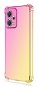 TopQ Kryt Xiaomi Redmi Note 12 5G Shock duhový růžovo-žlutý 96494 - Phone Cover