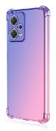 TopQ Kryt Xiaomi Redmi Note 12 5G Shock dúhový modro-ružový 96493 - Kryt na mobil