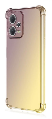 TopQ Kryt Xiaomi Redmi Note 12 5G Shock duhový purpurovo-žlutý 96491 - Phone Cover - Main image