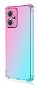TopQ Kryt Xiaomi Redmi Note 12 5G Shock duhový mentolovo-růžový 96489 - Phone Cover