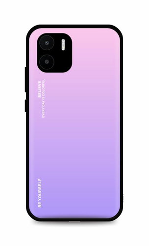 TopQ Kryt LUXURY Xiaomi Redmi A2 pevný duhový růžový 96350 - Phone Cover - Main image