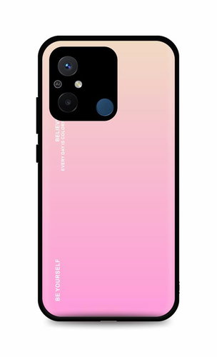 TopQ Kryt LUXURY Xiaomi Redmi 12C pevný duhový meruňkový 96201 - Phone Cover - Main image