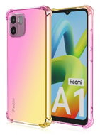 TopQ Kryt Xiaomi Redmi A2 Shock duhový růžovo-žlutý 96344 - Phone Cover