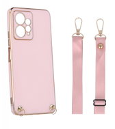 TopQ Kryt Xiaomi Redmi Note 12 Fancy růžový se šňůrkou 96451 - Phone Cover