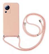 TopQ Kryt Xiaomi 13 Lite růžový se šňůrkou 95940 - Phone Cover