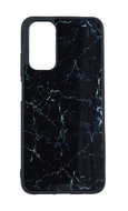 TopQ Kryt Marble Xiaomi Redmi Note 11 pevný Smoky Black 97563 - Phone Cover