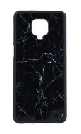 TopQ Kryt Marble Xiaomi Redmi Note 9 Pro pevný Smoky Black 97562 - Phone Cover