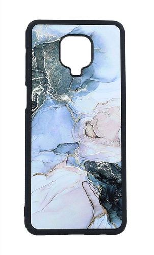 TopQ Kryt Marble Xiaomi Redmi Note 9 Pro pevný Smoky Color 97561 - Phone Cover - Main image