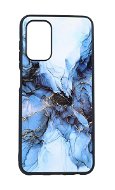 TopQ Kryt Marble Samsung A13 pevný Smoky Blue 97550 - Kryt na mobil