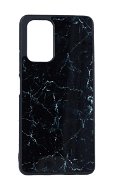 TopQ Kryt Marble Xiaomi Redmi 10 pevný Smoky Black 97547 - Phone Cover