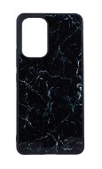 TopQ Kryt Marble Samsung A33 5G pevný Smoky Black 97543 - Kryt na mobil