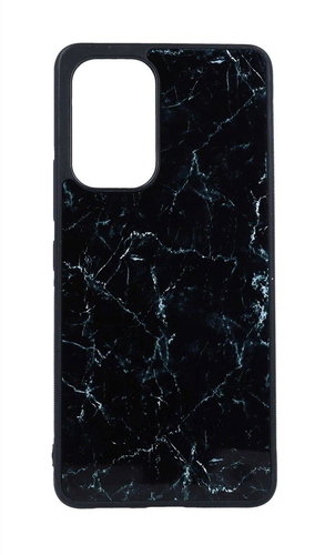 TopQ Kryt Marble Samsung A53 5G pevný Smoky Black 97540 - Phone Cover - Main image