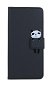 TopQ Puzdro Xiaomi Redmi A2 knižkové čierne s pandou 97523 - Puzdro na mobil