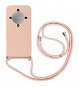 TopQ Kryt Honor Magic5 Lite 5G ružový so šnúrkou 95761 - Kryt na mobil